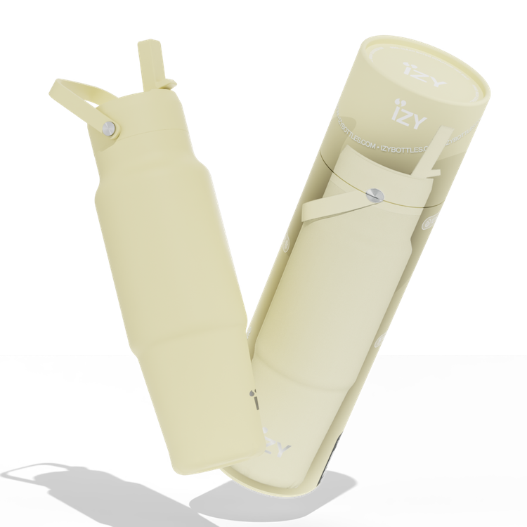 IZY Travel Bottle - Butter Yellow - 900ml