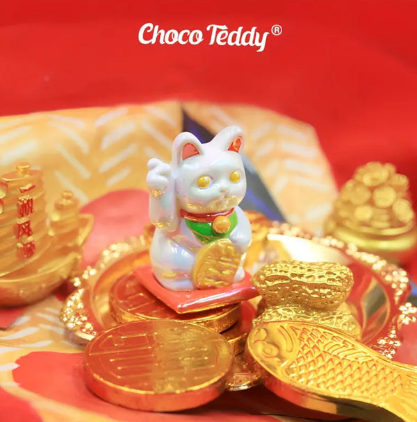 mini chat chanceux boite mystere