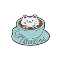 Pin's Chat "Chapuccino"
