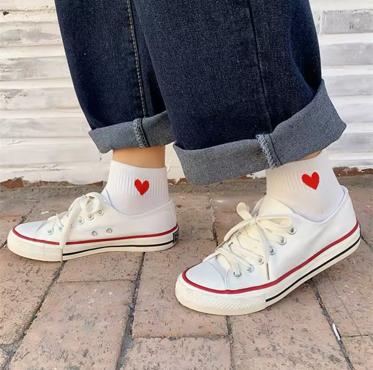 Short Heart Socks ❤️