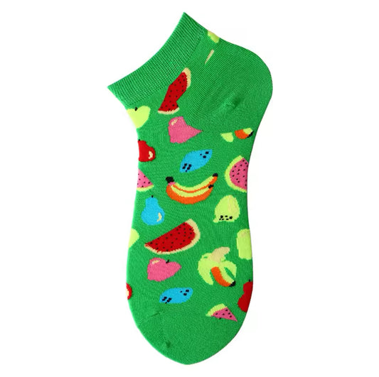 chaussettes courtes multi fruits