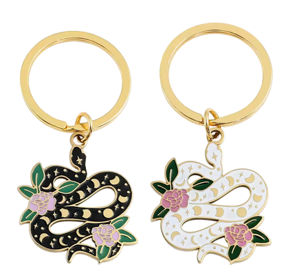 Porte-Clés Serpent Lunaire