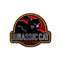 Pin's Chat "Jurassic Cat"