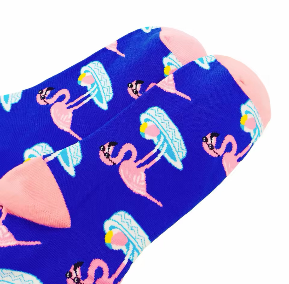 chaussettes flamant lunettes de soleil mrcol