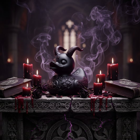 Figura de pato demonio
