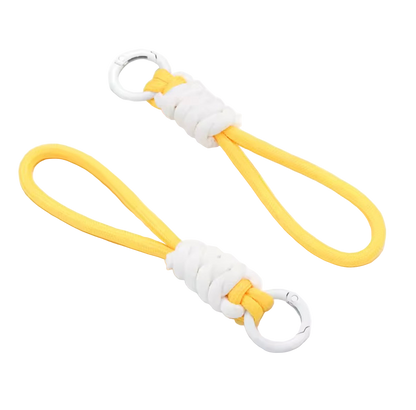 Porte-Clés en Corde Tressée