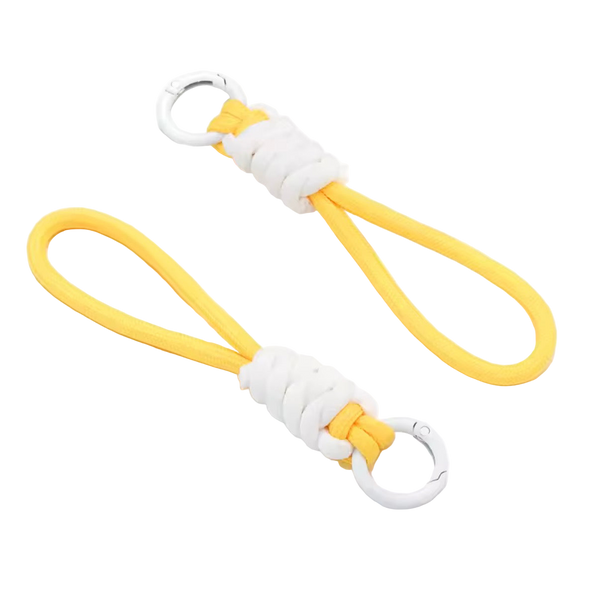 Porte-Clés en Corde Tressée