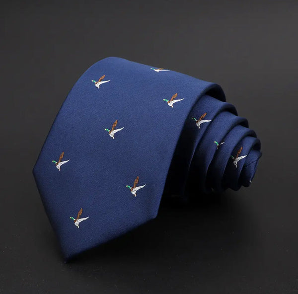 Corbata de pato real 
