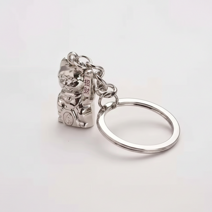 Porte clés Chat Chanceux