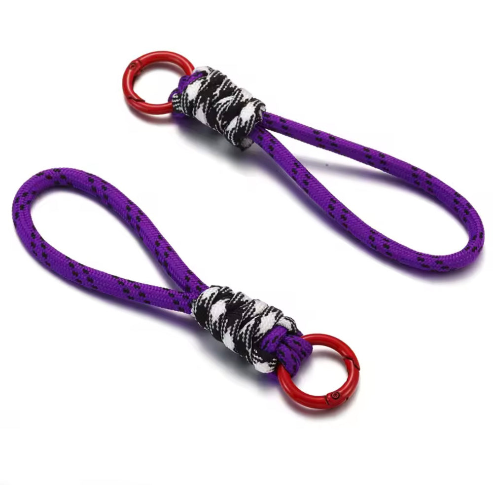 Porte-Clés en Corde Tressée