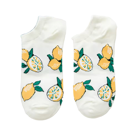 Chaussettes Courtes Citrons