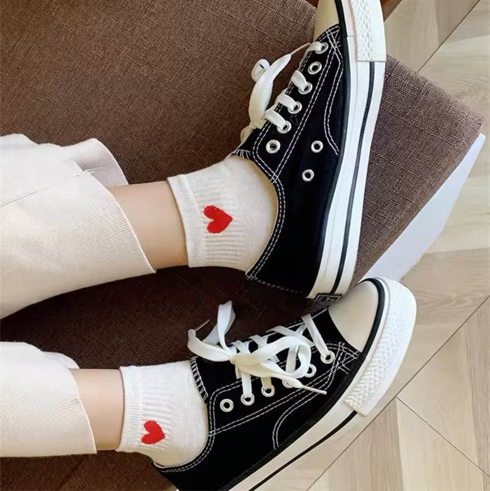 Socken Courtes Cœur ❤️