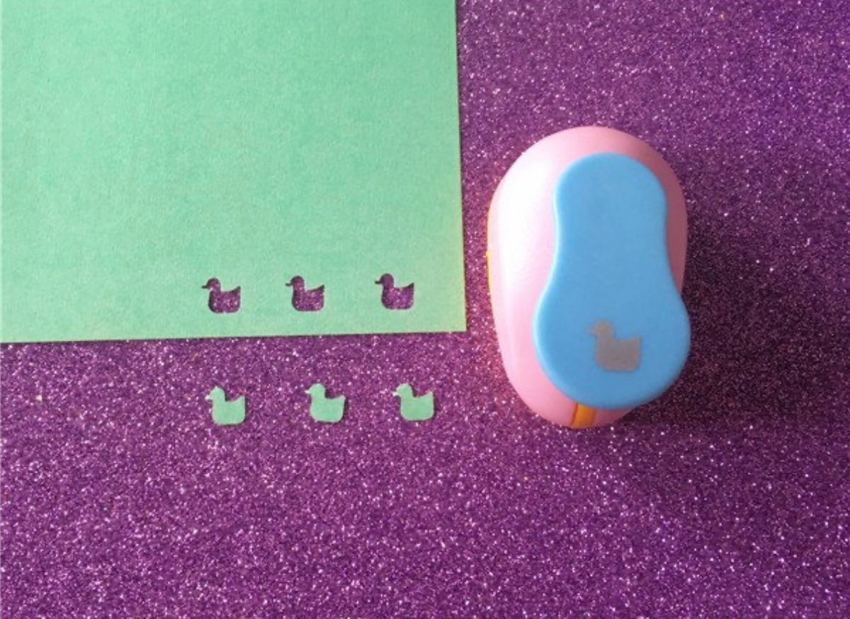 小型アヒル穴あけパンチ