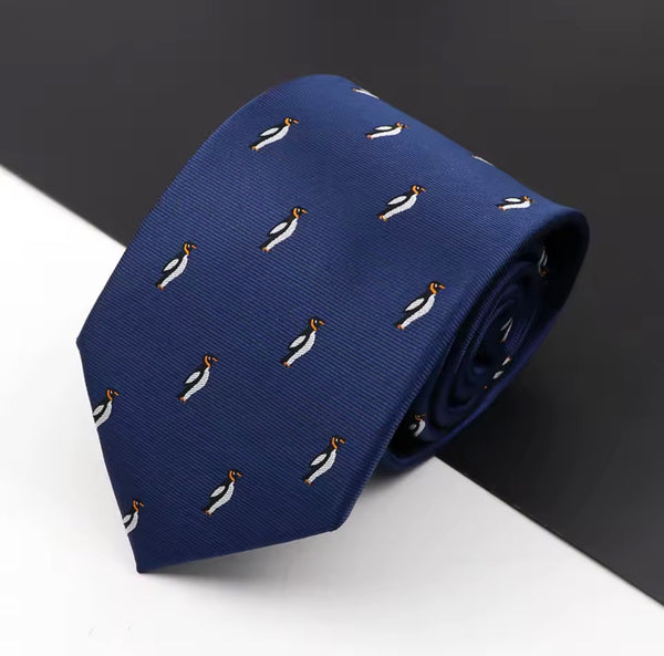 Cravate Pingouins