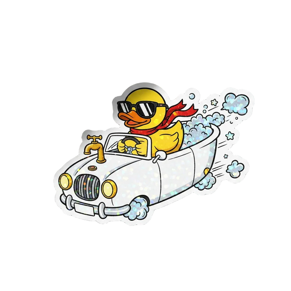Autocolante Pato Conversível – Condutor Pato Legal