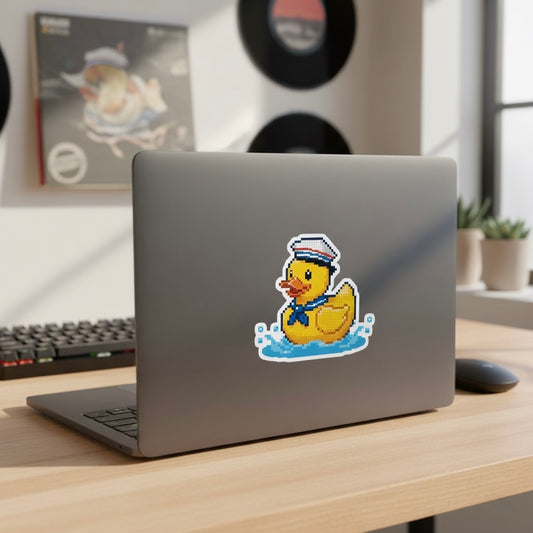 Sea Duck Pixel Sticker