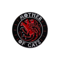 Pin's Chat "Mother of Cats"