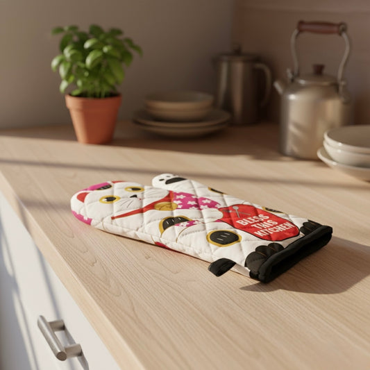 Manopla de horno Lucky Cat