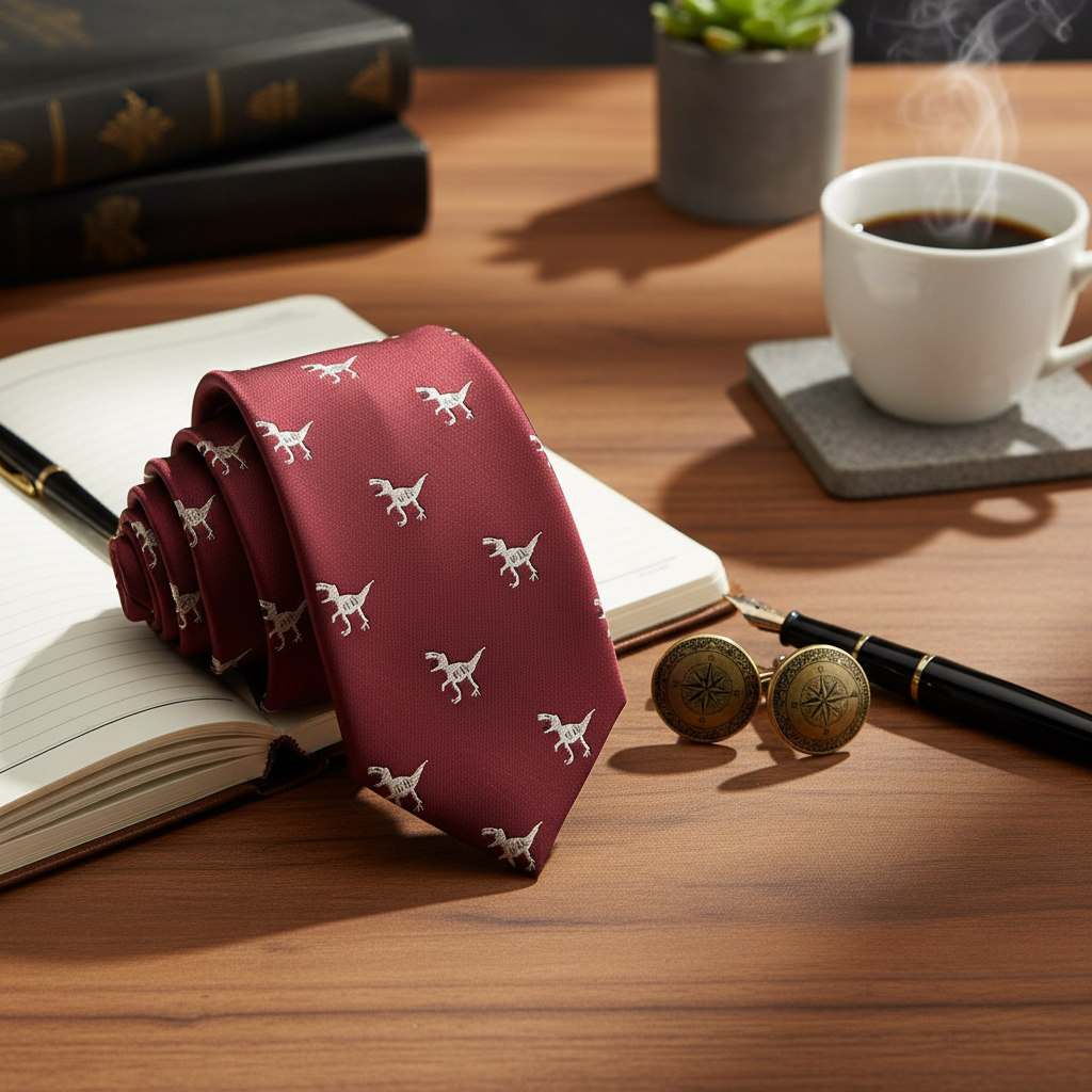 Cravate Dinosaure - T-Rex