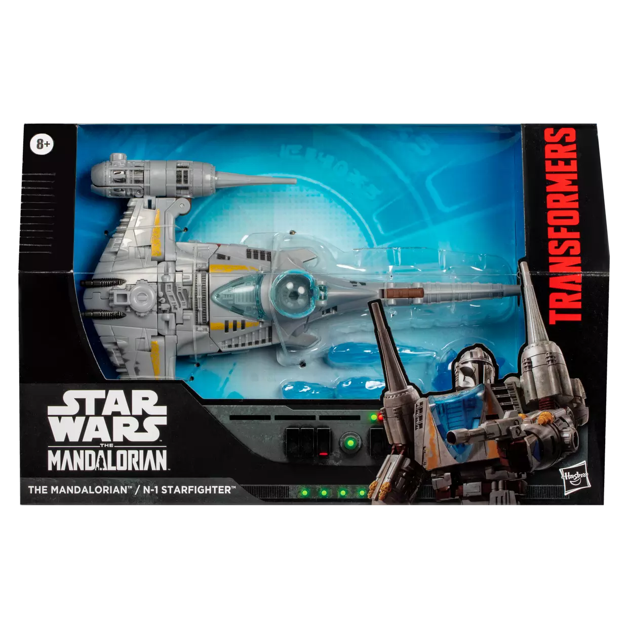 transformers collaborative star wars the mandalorian™ n 1 starfighter hasbro