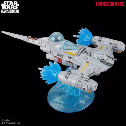 transformers collaborative star wars the mandalorian™ n 1 starfighter hasbro