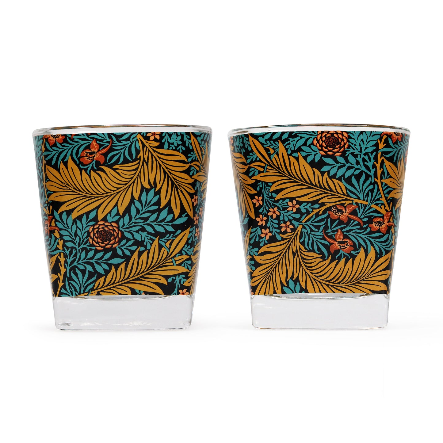 Lot de 2 verres William Morris - Larkspur