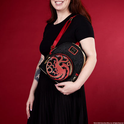 Mini mochila de la Casa del Dragón - Targaryen 