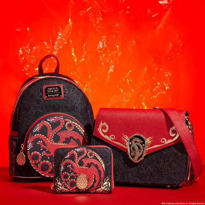 Mini mochila de la Casa del Dragón - Targaryen 