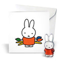 Kaart met Klein Object Lapin Miffy
