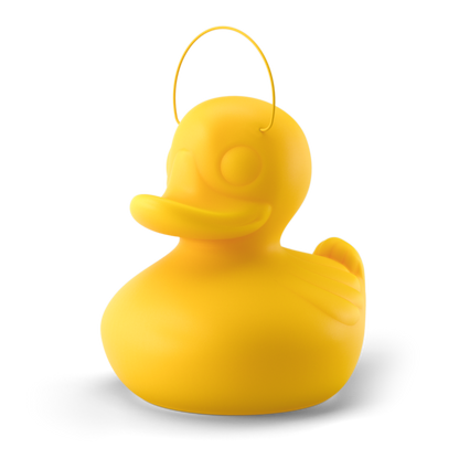 Yellow Mega Duck Duck Lamp by Marke Newton for Goodnight Light