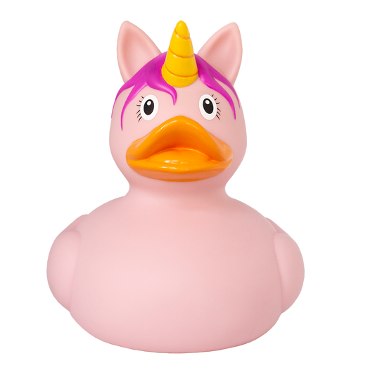 Xxl pato unicórnio rosa