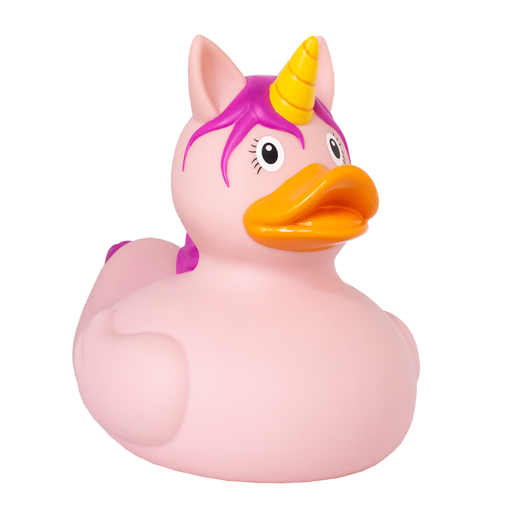 Xxl pato unicórnio rosa