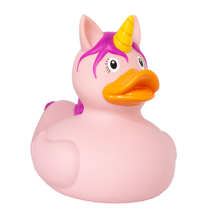 Xxl pato unicórnio rosa