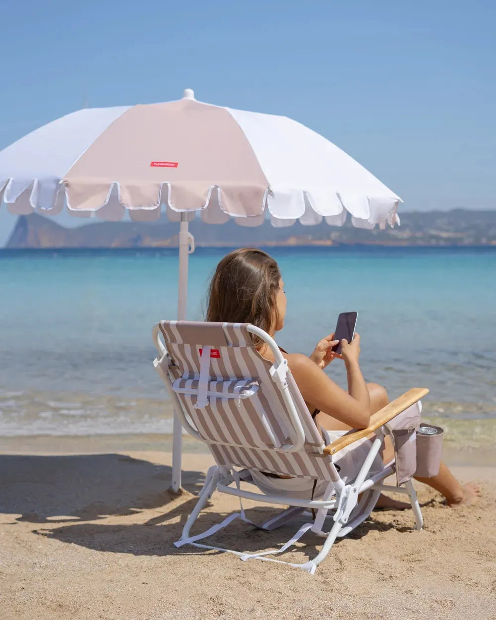 Silla de playa reclinable con nevera – MISTRAL