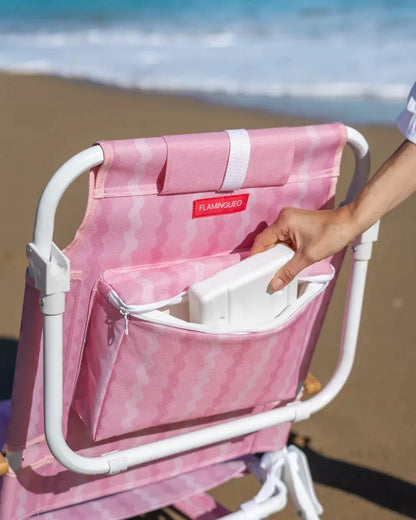 Reclining Beach Chair with Cooler – ECHO