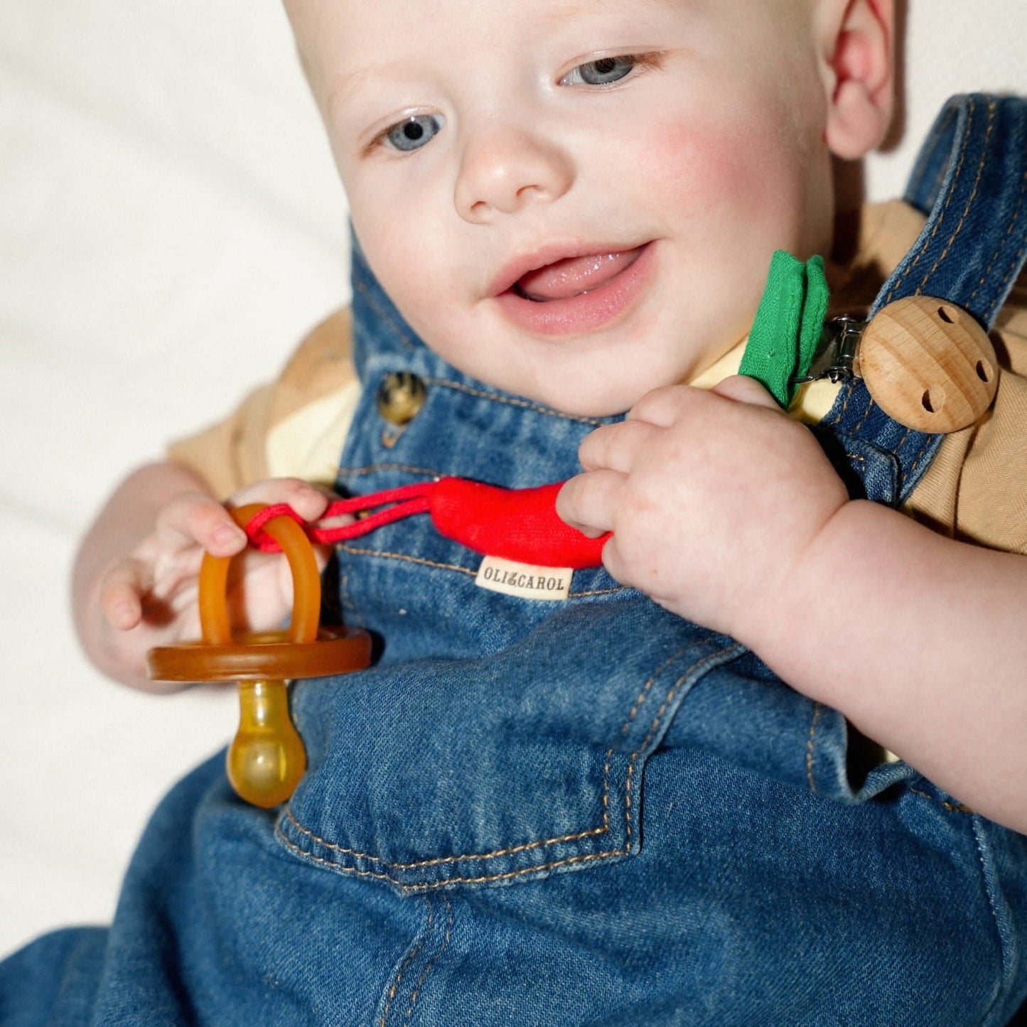 Hot & Crunchy Pacifier Clips Set