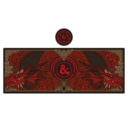Desk pad XL & set de sous-verres Dungeons & Dragons