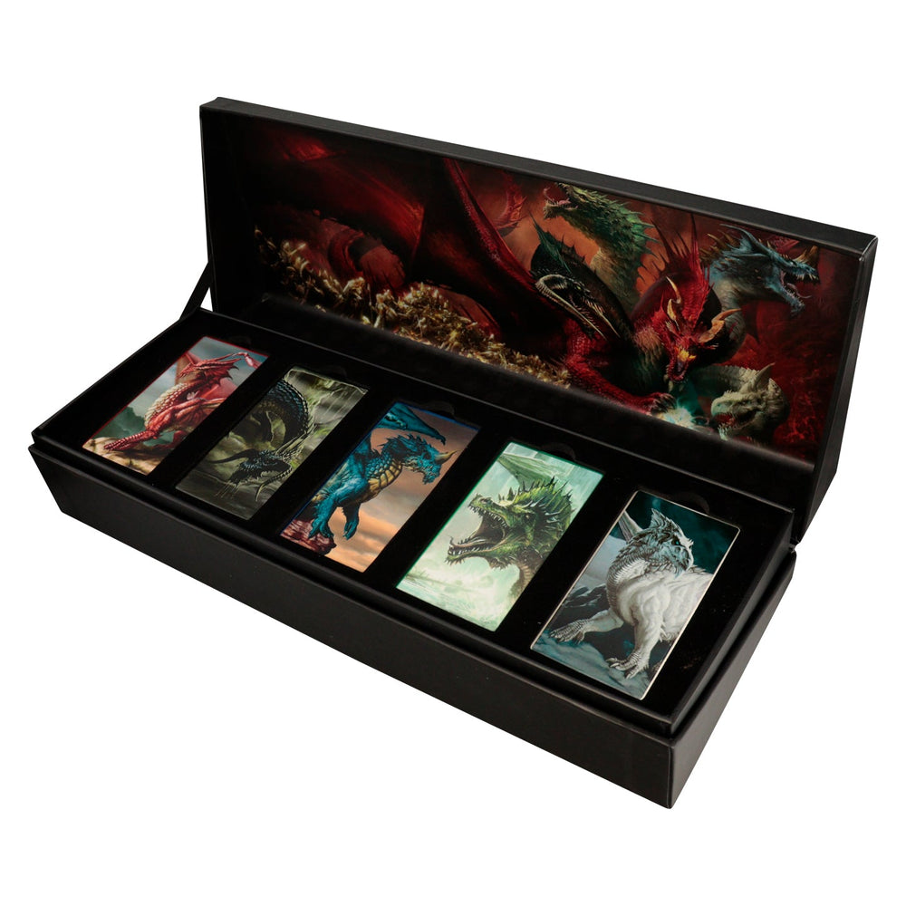 Set de lingots collector Dungeons & Dragons - Chromatic Dragons