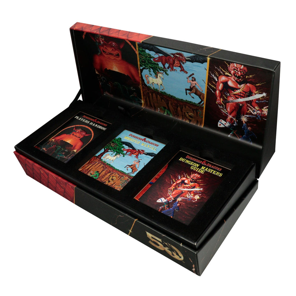 Set de lingots collector Dungeons & Dragons - 50th Anniversary 1st Edition Book Cover