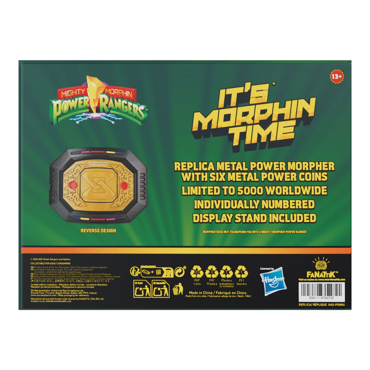 Power Rangers – Limited Edition Replica Interchangeable Power Morpher