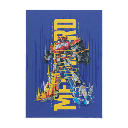 Carte illustrée du médaillon Megazord Power Rangers en édition limitée par Fanattik