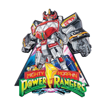Médaillon Megazord Power Rangers en édition limitée par Fanattik – vue de face