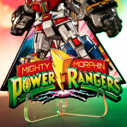 Médaillon Megazord Power Rangers en édition limitée par Fanattik – mise en situation 4