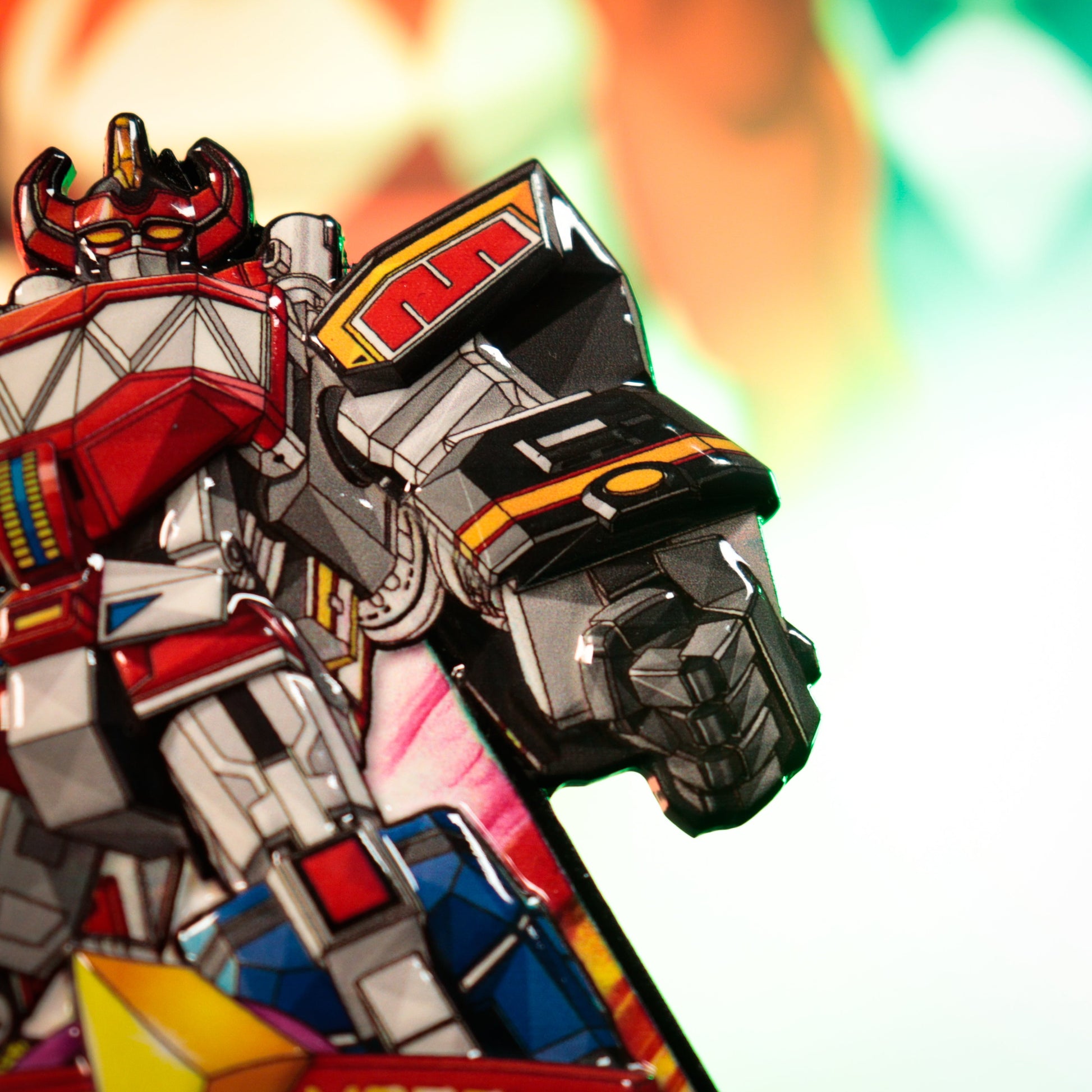 Médaillon Megazord Power Rangers en édition limitée par Fanattik – mise en situation 5