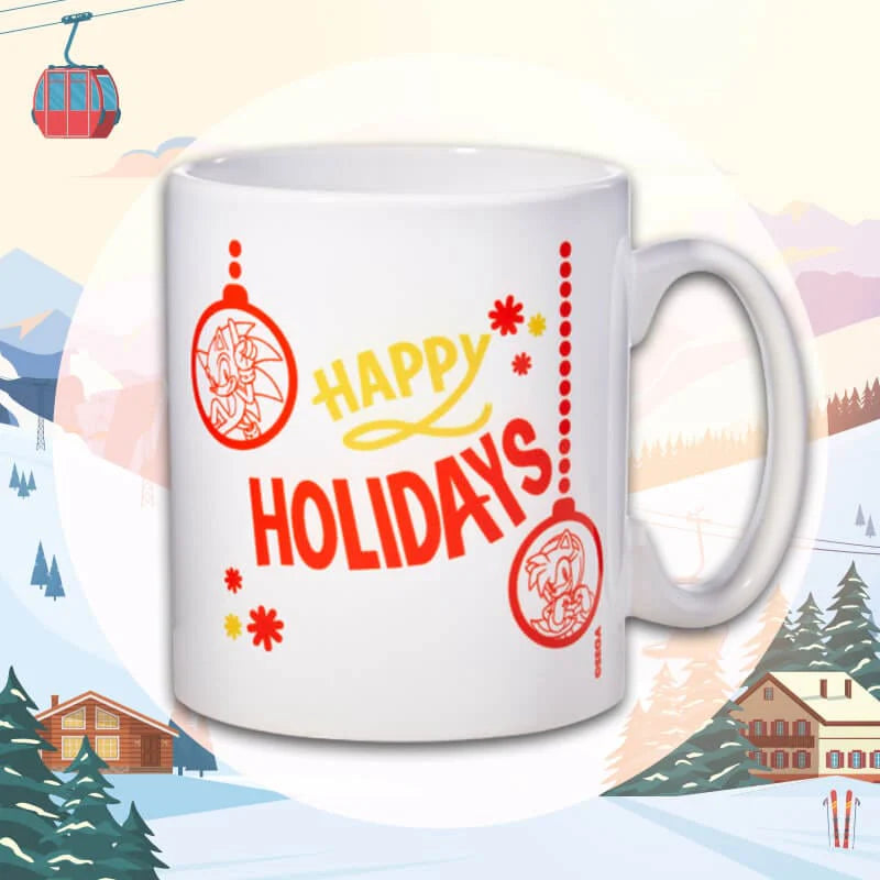 Mug Sonic le Hérisson “Happy Holidays”