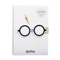 Carnet Harry Potter - de Notes Éclair et Lunettes en Relief