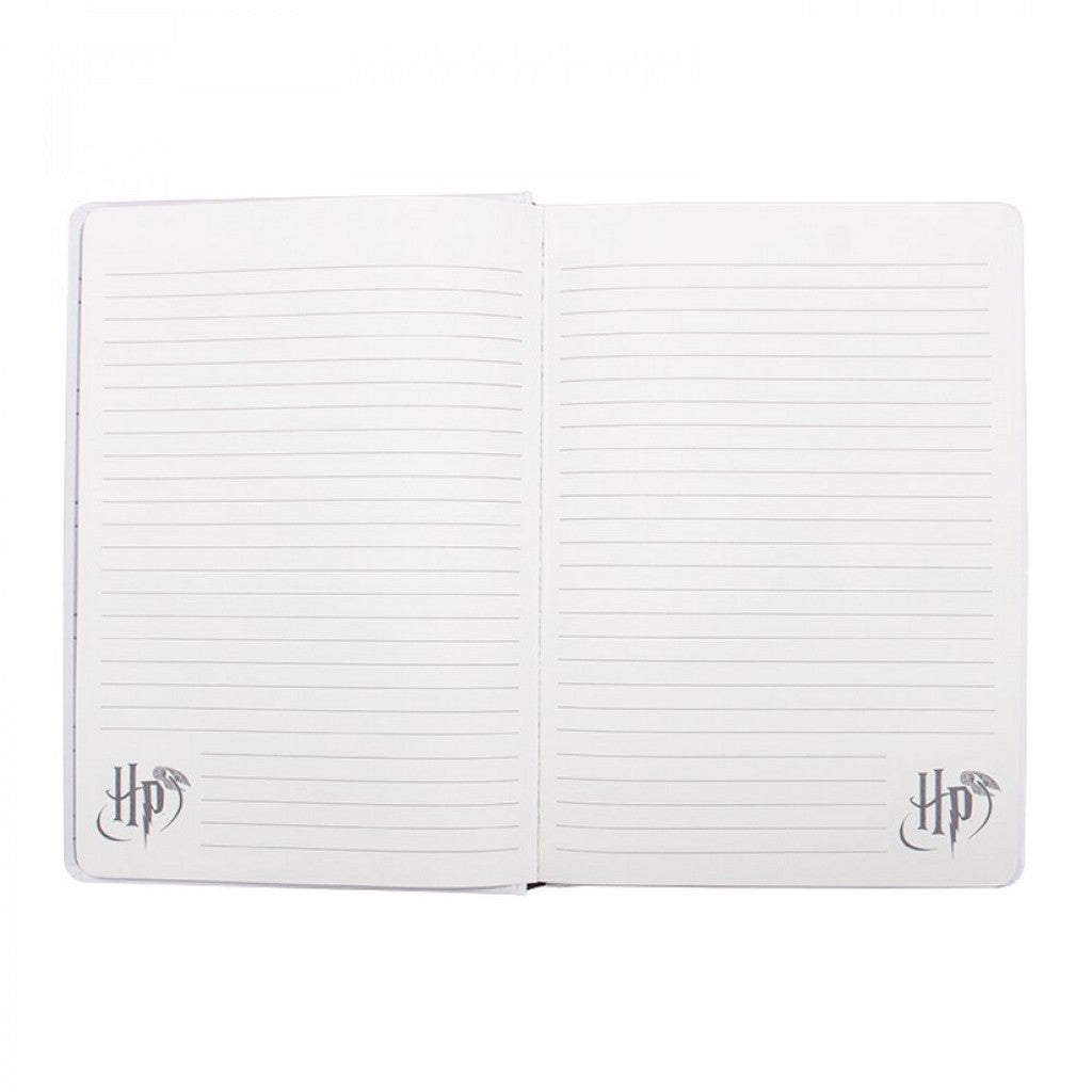 Carnet Harry Potter - de notes Éclair et Lunettes en relief