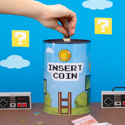 Tirelire « Insert coin » XXL – Fisura – vue 3