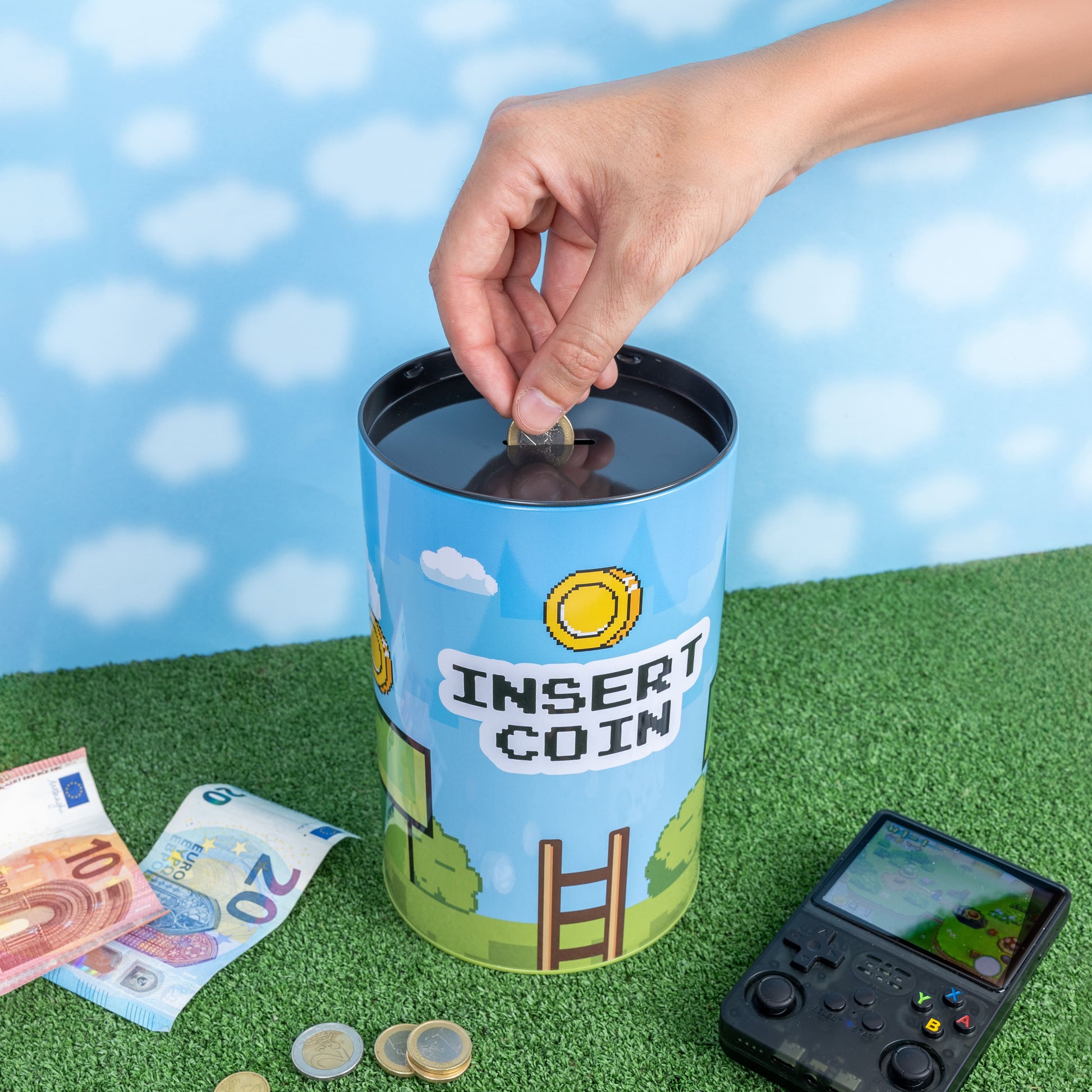 Tirelire « Insert coin » XXL – Fisura – vue 5