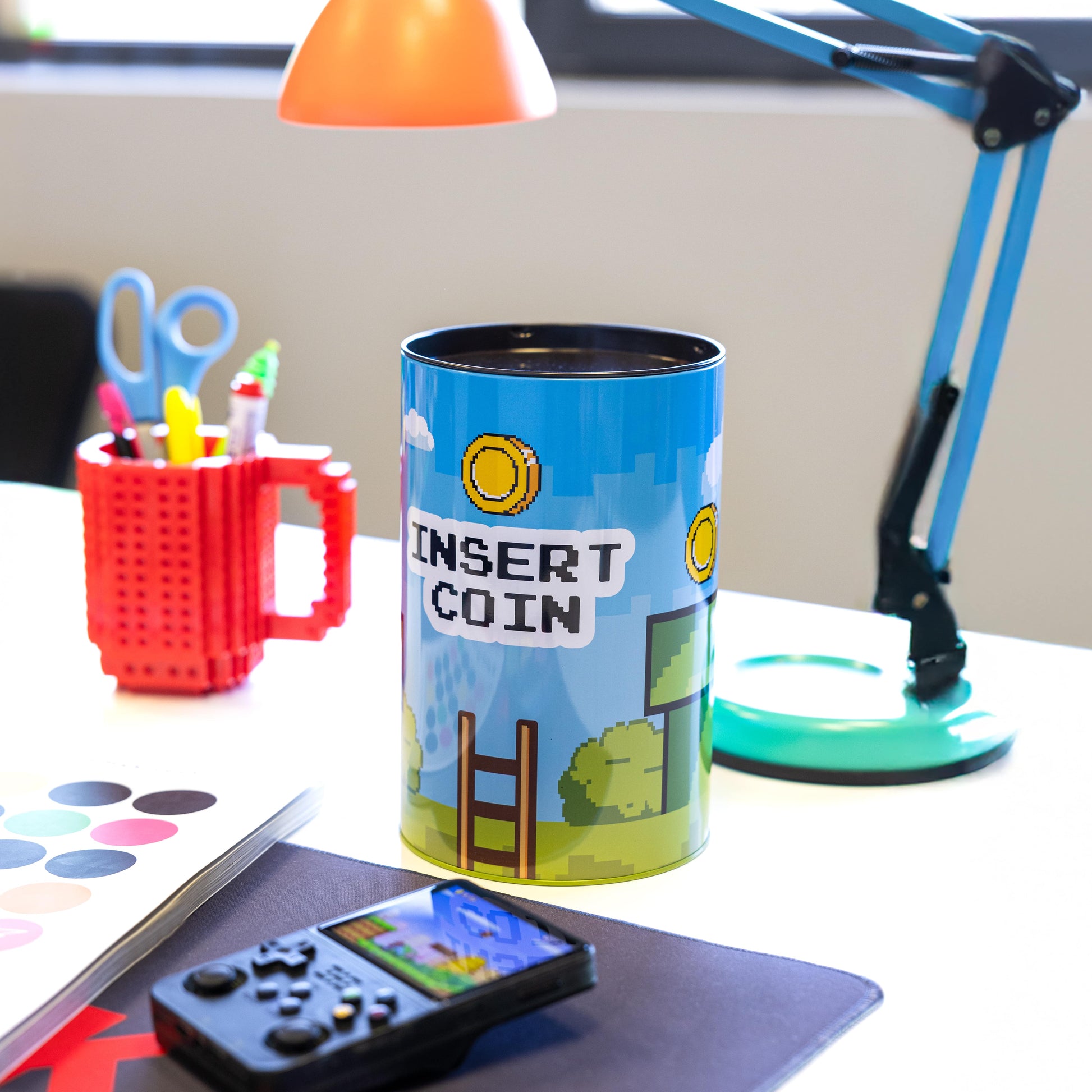 Tirelire « Insert coin » XXL – Fisura – vue 4